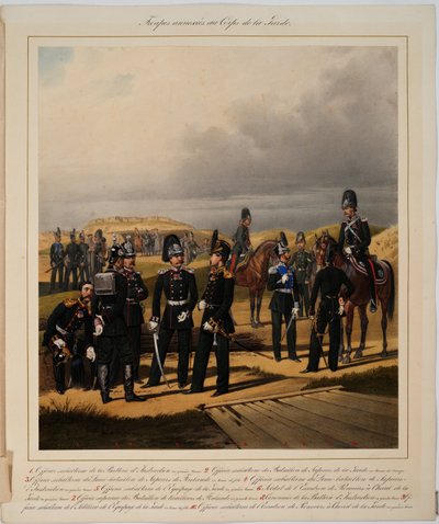 Pionieri del Corpo delle Guardie Imperiali da Karl Karlovich Piratsky