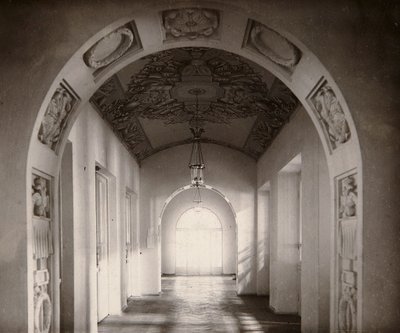 Il Museo del Liceo Imperiale Pushkin a San Pietroburgo, Russia, 1910 da Karl Kubesch