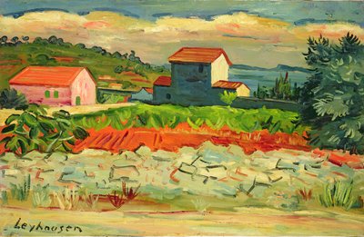 Paesaggio vicino a Sanary, II da Karl Leyhausen