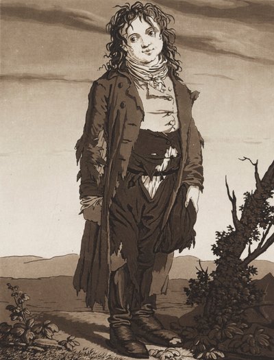 I giovani mendicanti, c. 1800 da Karl Ludwig Bernhard Buchhorn
