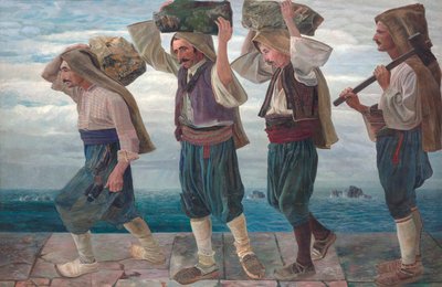 I portatori di pietre di Ragusa da Karl Mediz