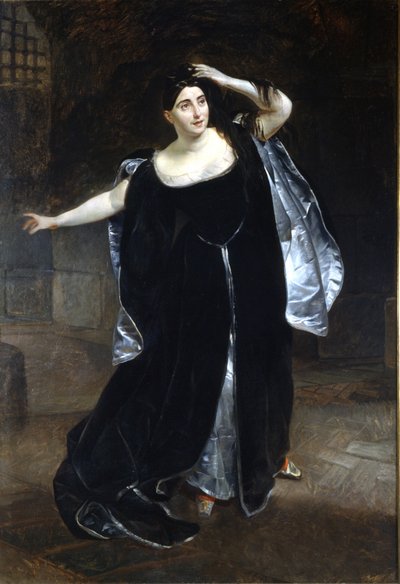 Giuditta Pasta (1797-1865) e "Anna Bolena" da Karl Pavlovich Bryullov