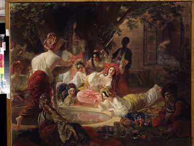 La fontana di Bahcesaray (Turchia) da Karl Pavlovich Bryullov