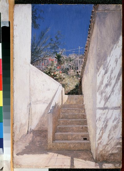 La scala del giardino, Algeria da Karl Pavlovich Bryullov