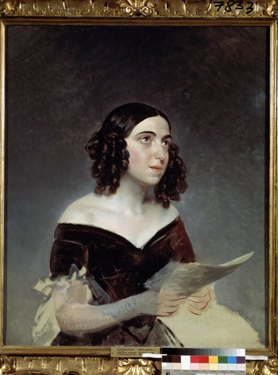 Ritratto della cantante d