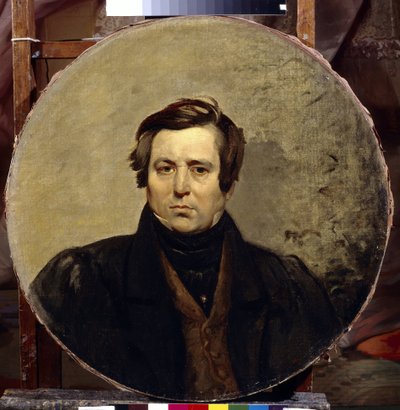 Ritratto dello scrittore Vasily Ivanovich Orlov (1792-1860) da Karl Pavlovich Bryullov