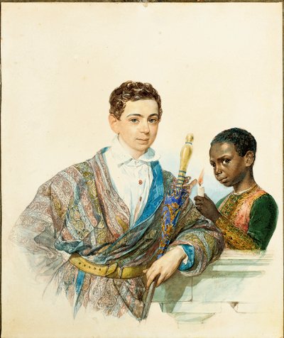 Ritratto di Anatole Demidoff, Principe di San-Donato da Karl Pavlovich Bryullov