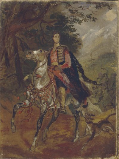 Ritratto del Conte Anatole Nikolaievich Demidov, 1° Principe di San Donato da Karl Pavlovich Bryullov