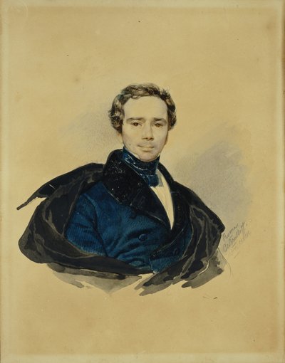 Ritratto del Conte Fyodor Fyodorovich Golitsyn 1794-1854, 1833 da Karl Pavlovich Bryullov