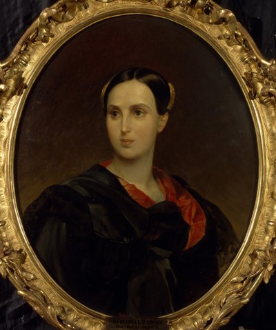 Ritratto della Contessa Olga Pavlovna Fersen Stroganova 1808-1837, c. 1837 da Karl Pavlovich Bryullov