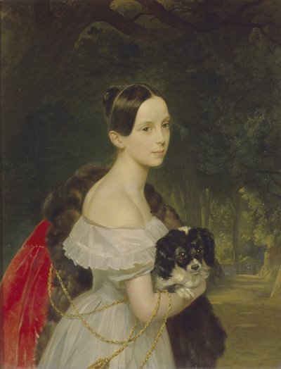 Ritratto di Ulyana M. Smirnova, 1837-1840 da Karl Pavlovich Bryullov