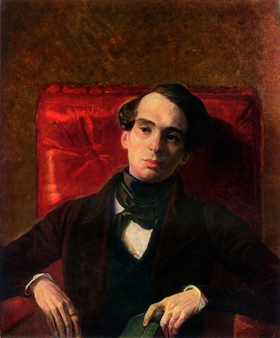 Ritratto dello scrittore Alexandr Nikolayevich Strugovshchikov da Karl Pavlovich Bryullov