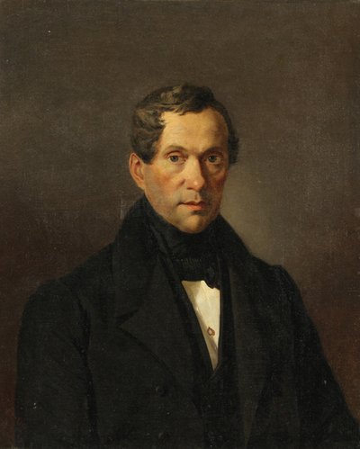 Ritratto del compositore Conte Matvey Vielgorsky 1794-1866, 1838 da Karl Pavlovich Bryullov