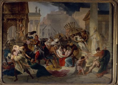 Il sacco di Roma nel 455 da Karl Pavlovich Bryullov