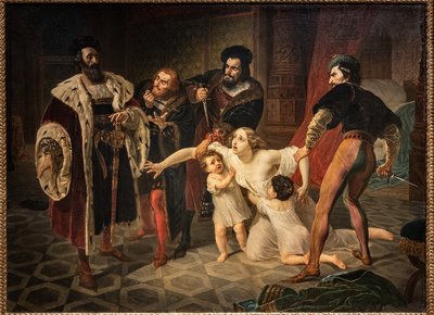 Il sacrificio di Ines Di Castro da Karl Pavlovich Bryullov