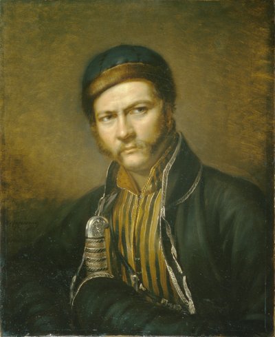 Ritratto del pittore Alexander Orlowski 1777-1832, 1815 da Karl Reichel