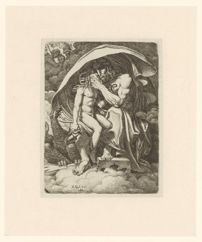 Giove e Ganimede da Karl Russ
