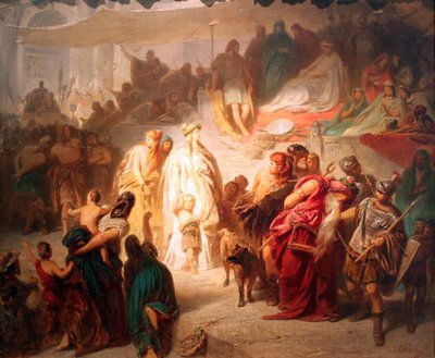 Thusnelda nel trionfo di Germanico da Karl Theodor von Piloty