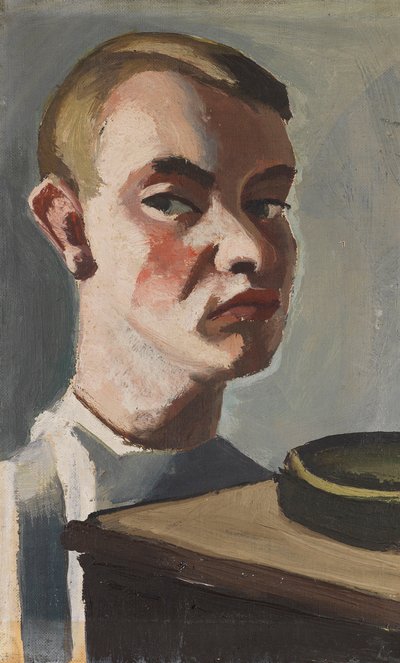 Autoritratto, c. 1920 da Karl Tratt
