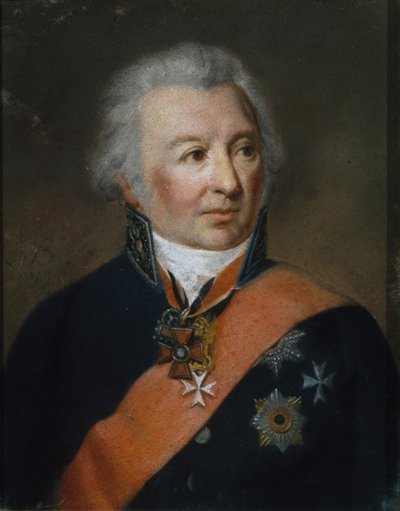 Ritratto di Alexander Alexandrovich Sablukov 1749-1828, 1819 da Karl Wilhelm Bardou