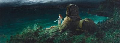 Sfinge con Ondina, 1902 da Karl Wilhelm Diefenbach