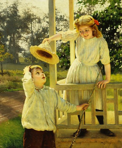 Flirtare, 1910 da Karl Witkowski