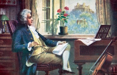 Wolfgang Amadeus Mozart da Karl or Carl the Younger Schweninger