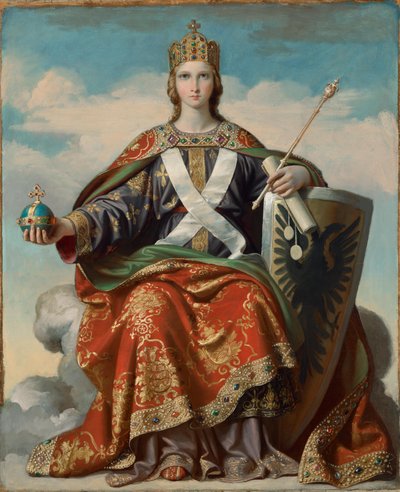 Allegoria del potere da Karl von Blaas