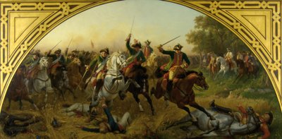 La battaglia di Kolin 1757 da Karl von Blaas