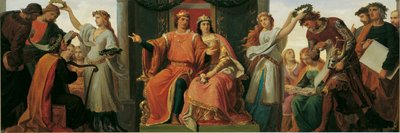 Leopoldo il Glorioso come promotore delle arti e delle scienze da Karl von Blaas