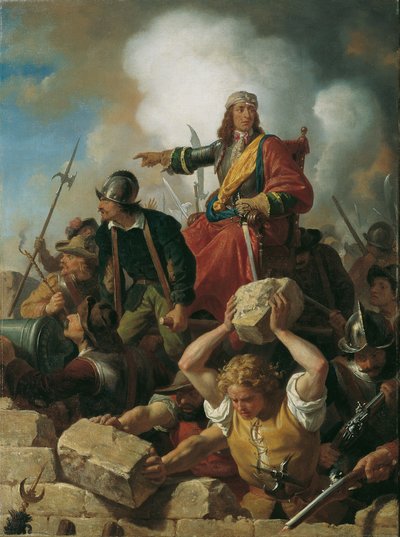 Difesa di Vienna contro i Turchi, 1683, ca. 1865 da Karl von Blaas