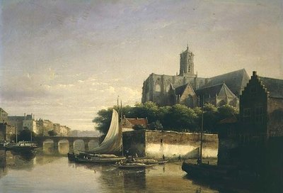 Una città su un fiume da Kaspar Karsen