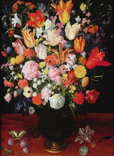 Natura morta di fiori, 1610s da Kasper or Gaspar van den Hoecke