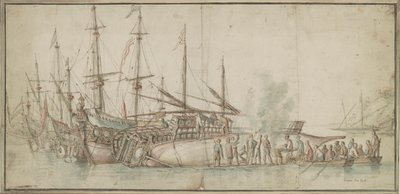 Riparazione della nave da Kasper van Eyck