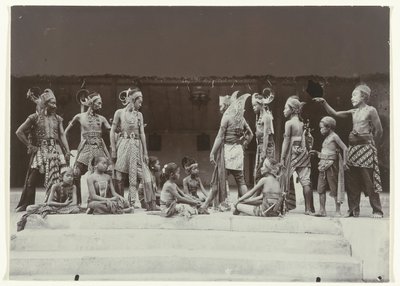 Spettacolo teatrale di giavanesi in costume da Kassian Cephas
