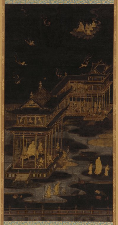 Paradiso di Amida Buddha da Kasuga Kaishi