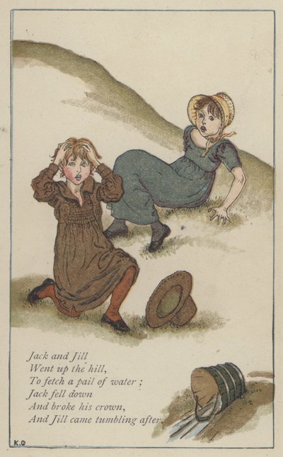 Jack e Jill da Kate (after) Greenaway