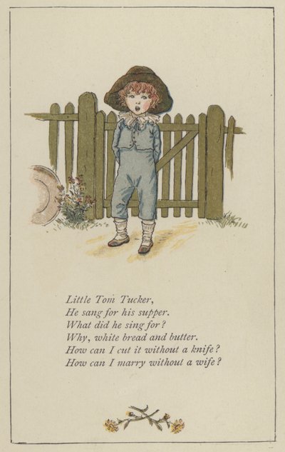 Piccolo Tom Tucker da Kate (after) Greenaway