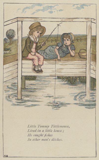 Piccolo Tommy Tittlemouse da Kate (after) Greenaway