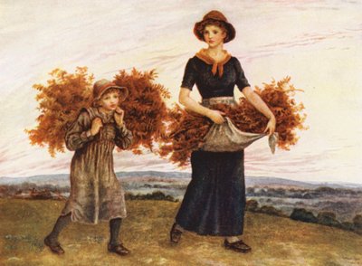 I raccoglitori di felci da Kate (after) Greenaway