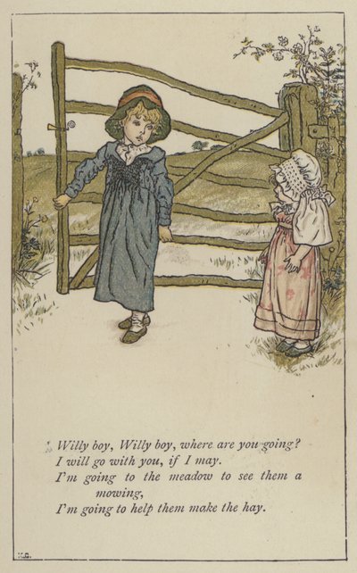 Ragazzo Willy, ragazzo Willy, dove stai andando da Kate (after) Greenaway