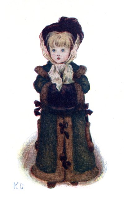Biglietti di Natale da Kate Greenaway