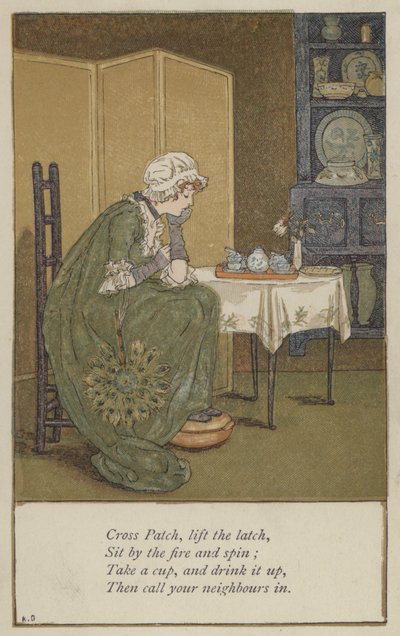 Cross Patch, apri il chiavistello da Kate Greenaway
