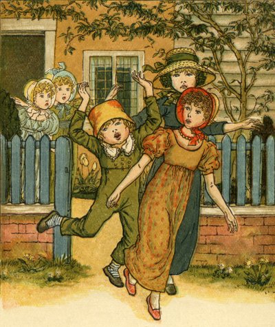 Ragazze e ragazzi vengono da Kate Greenaway
