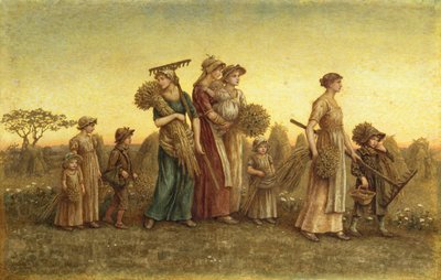 Raccoglitori che tornano a casa da Kate Greenaway
