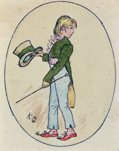 Illustrazione per il giorno di San Valentino, 1914 da Kate Greenaway