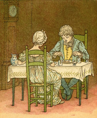 Jack Sprat poteva mangiare da Kate Greenaway