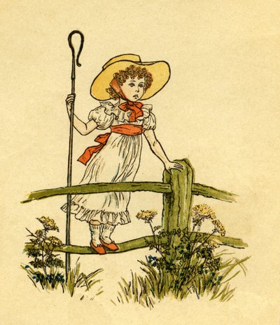 Little Bo-peep ha perso da Kate Greenaway