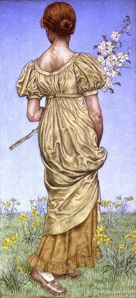 Primavera, fioritura da Kate Greenaway