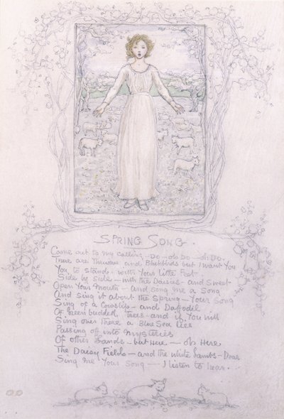 Canto di primavera da Kate Greenaway